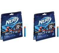 Nerf Elite 2.0 20-Dart Refill Pack - Includes 20 Official Nerf Elite 2.0 Darts,