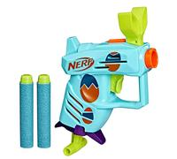 Nerf Elite 2.0 Easter Egg Hunt Blaster, 2 Nerf Elite Darts, Pull to Prime, Spring Toy Foam Blaster for 8 Year Old Boys & Girls