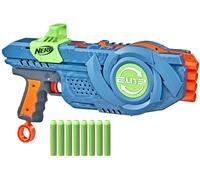 Nerf Elite 2.0 Flipshots Flip-8 Blaster, 8 Dart Barrels Flip to Double Your Blasting, 8-Dart Capacity, 8 Nerf Darts