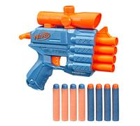 Nerf Elite 2.0 Prospect QS-4 Blaster, 8 Official Darts, 4-Dart Blasting, Non-Rem