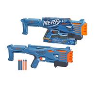 Nerf Toy Gun Elite Tetrad 2.0, Small, Multicolored, Unisex Kid, Birthday, Plastic, 0.18 kg, Sport Theme, Max Range 10m