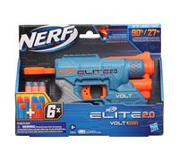NERF Elite 2.0 Volt SD-1 Blaster -- 6 Official Darts, Light Beam Targeting, 2-Dart Storage, 2 Tactical Rails to Customize for Battle