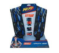 Nerf Elite Utility Vest, Tiger, NER0155, Blue and Grey, Single