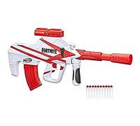 Nerf Fortnite B-AR Motorised Dart Blaster, Fortnite Converge Wrap, 10-Dart Blasting, 10 Nerf Darts
