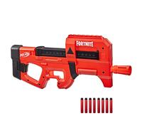 Nerf Fortnite Compact SMG Motorized Dart Blaster, Ultra Red Wrap, 8-Dart Internal Clip, Includes 8 Nerf Elite Foam Darts