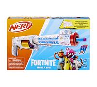 Nerf Fortnite Frenz 4 Ever Blaster, Bonus Code to Unlock Frenz 4 Ever Wrap in The Game, 6 Elite Darts, 6-Dart Drum, Fortnite Gifts