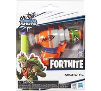 Nerf Fortnite Micro RL MicroShot Blaster Gun with 2 Foam Darts