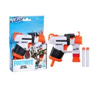 Nerf Fortnite Micro Tac SMG Mini Dart-Firing Blaster, Fortnite Tac SMG Equipment Design, Includes 2 Nerf Elite Darts