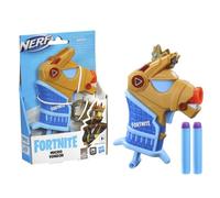 Nerf- Fortnite Micro Yond3r- Mini Dart-Firing Blaster, Removable Crown and 2 Official Elite Darts - for Youth, Teens, Adults