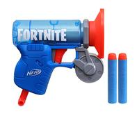 Nerf Fortnite MicroShots Micro Grappler Mini Dart-Firing Blaster, Fortnite Grappler Equipment Design, Includes 2 Official Nerf Elite Darts