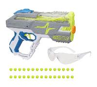 Nerf Hyper Rush 40 Pump Action Blaster & 30 Nerf Hyper Rounds Toy Gun Multicolou