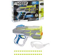 Nerf Hyper Rush 40 Pump Action Blaster & 30 Nerf Hyper Rounds Toy Gun Multicolou
