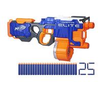 Nerf HyperFire Motorized Elite Blaster, 25-Dart Drum, Fires Up to 5 Darts Per Second, Includes 25 Official Elite Darts (Amazon Exclusive)