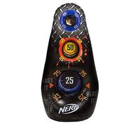 Nerf Inflatable Target, 4’ Tall Practice Device - 3 Score Zones, Water Filled Base - Great for Outdoor & Indoor Play