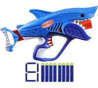 NERF JUNIOR WILD SHARKFIRE EASY PLAY DART BLASTER KIDS TOY