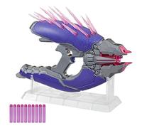 Nerf LMTD Halo Needler Dart-Firing Blaster, Light-Up Needles, 10-Dart Rotating Drum, 10 Elite Darts, Game Card with in-Game Content