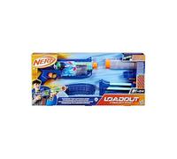 NERF Loadout, Cyberlight Ghost, Foam Dart Launcher and 24 N1 Darts