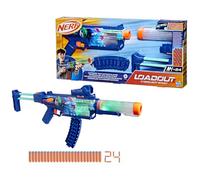 NERF Loadout, Cyberlight Ghost, Foam Dart Launcher and 24 N1 Darts