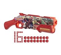 Nerf Marvel Deadpool Blaster, 16 Nerf Rival Accu-Rounds, Pump Action, Breech Load, Gifts for Teens, 14+