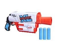 Nerf Mega XL Big Rig Blaster Largest Mega Darts Ever 3 Mega XL Whistler Darts XL Dart Blasting Onboard Dart Storage