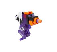 Nerf MicroShots Minecraft Ender Dragon Mini Blaster, Minecraft Dragon Mob Design, Includes 2 Official Nerf Elite Darts, Priming Handle, Multicolor