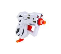 Nerf MicroShots Minecraft Ghast Mini Blaster, Minecraft Ghast Mob Design, Includes 2 Official Nerf Elite Darts, Pull-Down Priming Handle, Multicolor