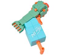 NERF MicroShots Minecraft Guardian Mini Blaster, Minecraft Guardian Mob Design, Includes 2 Official Elite Darts, Priming Handle