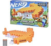 Nerf Minecraft Pillager's Crossbow with 3 Official Nerf Elite Darts