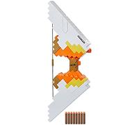 Nerf Minecraft Sabrewing Motorized Blaster Bow, 8 Elite Darts, 8-Dart Clip, Electric Full Auto Toy Foam Blasters, Minecraft Toys for 8 Year Old Boys and Girls and Up