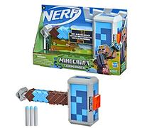 Nerf Minecraft Stormlander Dart-Blasting Hammer, Fires 3 Darts, Includes 3 Nerf Elite Darts, Pull-Back Priming Handle Multicolor 5010993948758