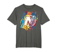 Nerf N Logo Glitched T-Shirt, Men's Big and Tall, Asphalt Grey, 4X Tall