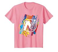 Nerf N Logo Glitched T-Shirt, Youth, Pink, Small