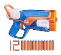 Nerf N Series Agility Blaster, 12 N1 Darts Compatible Only N Series Blasters, 6 Dart Drum, Kids Outdoor Games