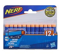 Nerf N-Strike Elite 12 Pack Refill Darts Reusable For Distance