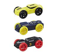 Nerf NITRO 7cm Play Vehicle Toy Foam Car 3-Pack