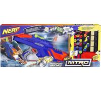 Nerf Nitro MotorFury Rapid Rally with 9 Foam Cars Motorised Playset Toy 5+