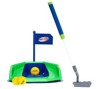NERF Pivot Putt Golf Game - Automatically Fires Back The Golf Balls - 3 Modes of Play - Spin Mode for Challenge Play