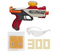 Nerf Pro Gelfire Legion Blaster, 300 Hydrated Gelfire Rounds, 130 Round Hopper, Spring Action, Eyewear