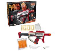 Nerf Pro Gelfire Mythic Blaster, 1,600 Gelfire Rounds, Hopper, Rechargeable Battery, Eyewear
