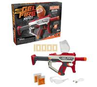 Nerf Pro Gelfire Mythic Full Auto Blaster & 10,000 Gelfire Rounds, 800 Round Hopper, Rechargeable Battery, Eyewear, Ages 14 & Up (F7267)