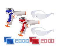 Nerf Pro Gelfire Versus Pack Includes 2 Blasters, 4,000 Gelfire Rounds, 60 Round Capacity, T-Pull Priming, 2 Eyewear, Gifts for Teens Ages 14+ (Amazon Exclusive)