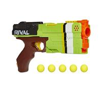 Nerf Rival Kronos XVIII-500 Blaster, Breech-Load, 5 Rival Rounds, Spring Action, 90 FPS Velocity, Green Color Design (F4731)