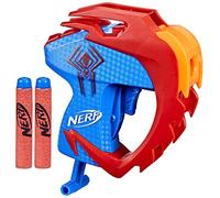 Nerf Spider-Man: Across The Spider-Verse, Spider-Man 2099 MicroShots Dart Blaster, Movie Inspired Design, 2 Nerf Elite Darts