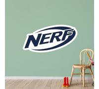 Nerf Sticker - Blue Logo Decal Wall Art (60cm Width x 30cm Height)