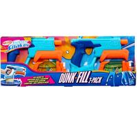 Nerf Super Soaker Dunk-Fill 2-Pack, 2 Water Blasters, Easy Instant Fill Tanks