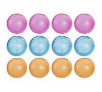 Nerf Super Soaker Hydro Balls Party 12-Pack, Reusable Water-Filled Balls