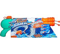 Nerf Super Soaker Hydro Frenzy Water Blaster, Wild 3-In-1 Soaking Fun, Adjustable Nozzle, 2 Water-Launching Tubes