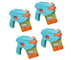 Nerf Super Soaker Mini Dunk-Fill Funpack | 4 Water Blasters | Easy Instant Fill Tanks, Just Dunk & Go | 101 Millilitre Tanks | Water Toys For Ages 6+