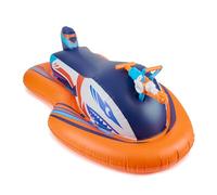 Nerf Super Soaker Stormforce Ride-On Racer - Inflatable Pool Float with Pool-Fed Mega Water Blaster