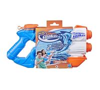 Nerf Super Soaker Twin Tide Water Blaster, Pump Action, Outdoor Water Toy
